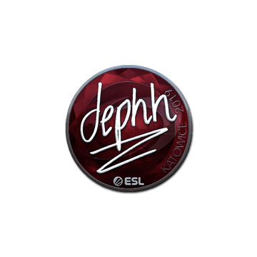 Sticker | dephh (Foil) | Katowice 2019