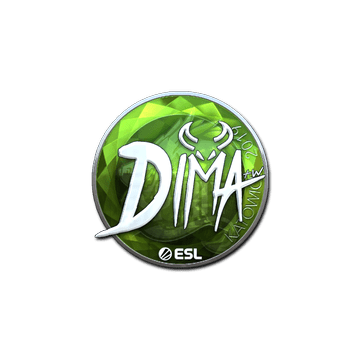 Sticker | Dima (Foil) | Katowice 2019