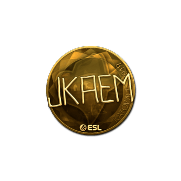 Sticker | jkaem (Gold) | Katowice 2019