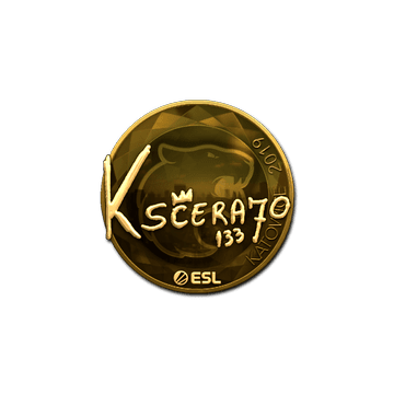 Sticker | KSCERATO (Gold) | Katowice 2019