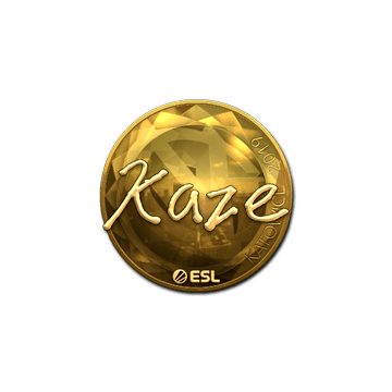 Sticker | Kaze (Gold) | Katowice 2019