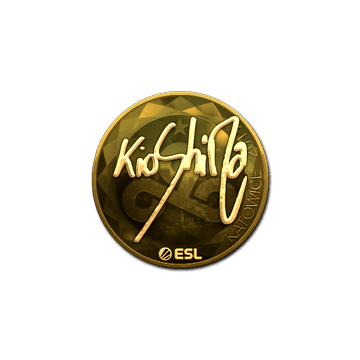Sticker | kioShiMa (Gold) | Katowice 2019