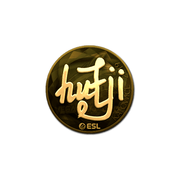 Sticker | hutji (Gold) | Katowice 2019