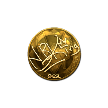 Sticker | NBK- (Gold) | Katowice 2019