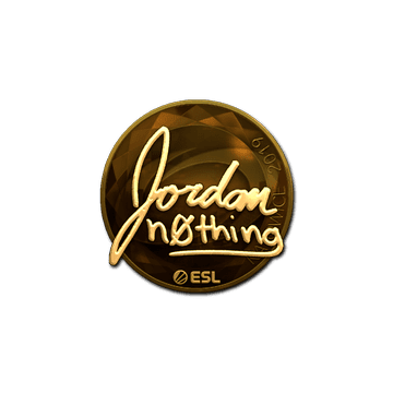 Sticker | n0thing (Gold) | Katowice 2019