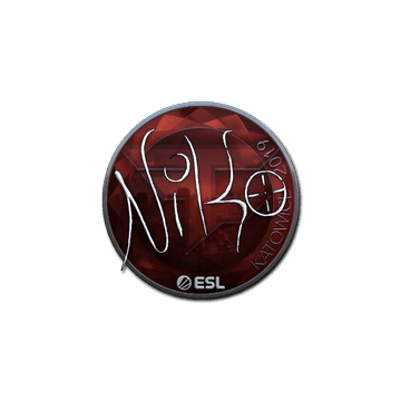 Sticker | NiKo (Foil) | Katowice 2019