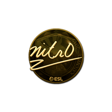 Sticker | nitr0 (Gold) | Katowice 2019