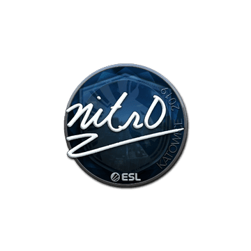 Sticker | nitr0 (Foil) | Katowice 2019
