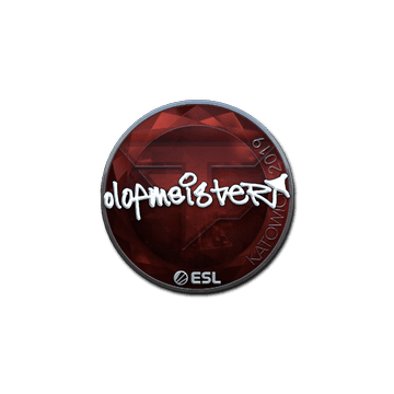 Sticker | olofmeister (Foil) | Katowice 2019