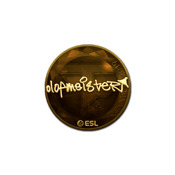 Sticker | olofmeister (Gold) | Katowice 2019