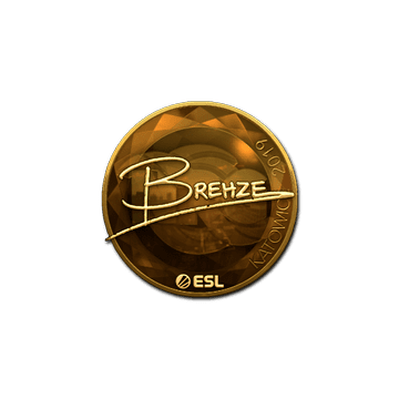 Sticker | Brehze (Gold) | Katowice 2019