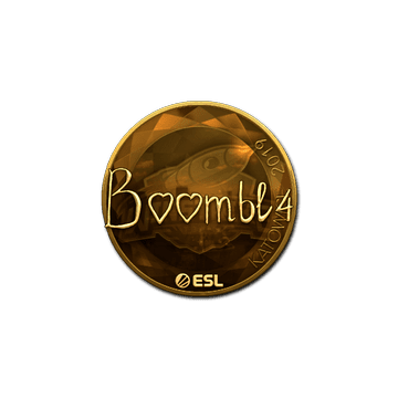 Sticker | Boombl4 (Gold) | Katowice 2019