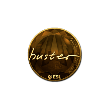 Sticker | buster (Gold) | Katowice 2019