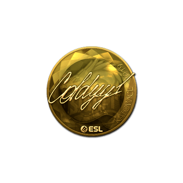 Sticker | COLDYY1 (Gold) | Katowice 2019