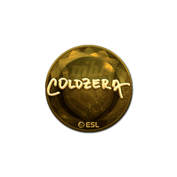 Sticker | coldzera (Gold) | Katowice 2019