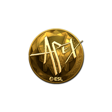 Sticker | apEX (Gold) | Katowice 2019