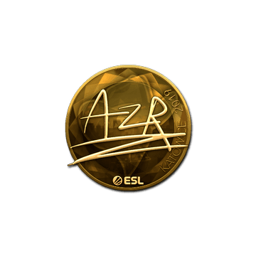Sticker | AZR (Gold) | Katowice 2019