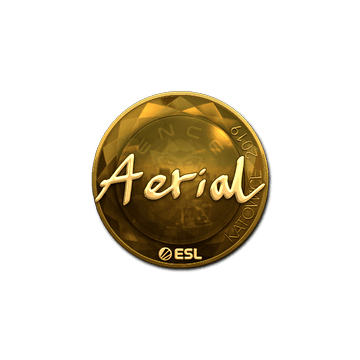 Sticker | Aerial (Gold) | Katowice 2019