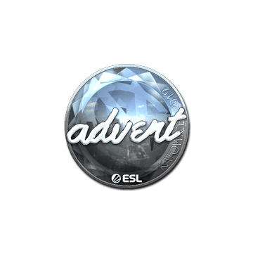 Sticker | advent (Foil) | Katowice 2019