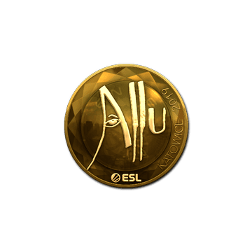 Sticker | allu (Gold) | Katowice 2019