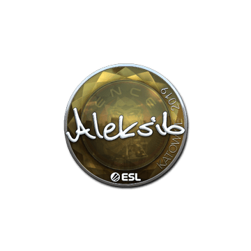Sticker | Aleksib (Foil) | Katowice 2019