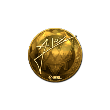 Sticker | ALEX (Gold) | Katowice 2019