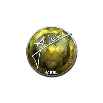 Sticker | ALEX (Foil) | Katowice 2019