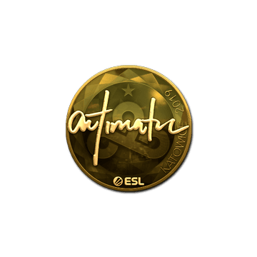 Sticker | autimatic (Gold) | Katowice 2019