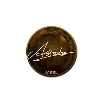 Sticker | Attacker (Gold) | Katowice 2019