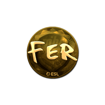 Sticker | fer (Gold) | Katowice 2019
