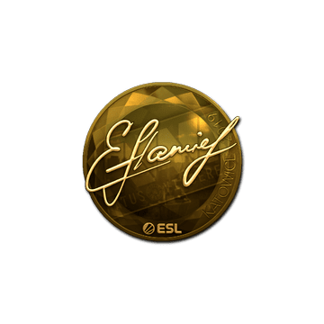 Sticker | flamie (Gold) | Katowice 2019