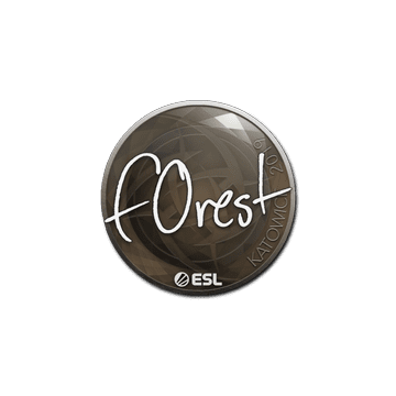 Sticker | f0rest | Katowice 2019