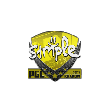 Sticker | s1mple | Krakow 2017