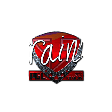 Sticker | rain (Foil) | Krakow 2017