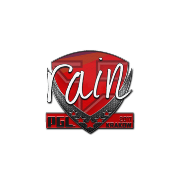 Sticker | rain | Krakow 2017