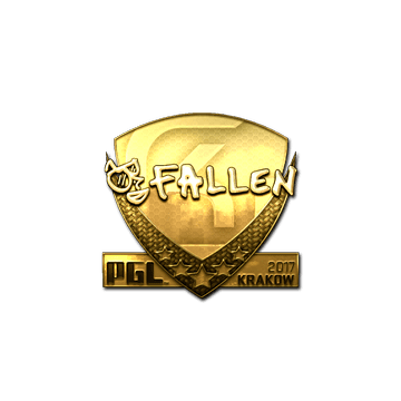 Sticker | FalleN (Gold) | Krakow 2017