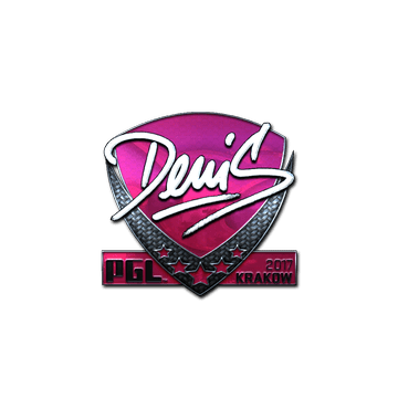 Sticker | denis (Foil) | Krakow 2017