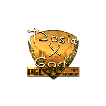 Sticker | Dosia (Gold) | Krakow 2017