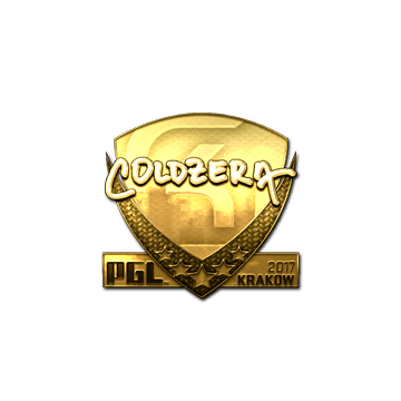 Sticker | coldzera (Gold) | Krakow 2017