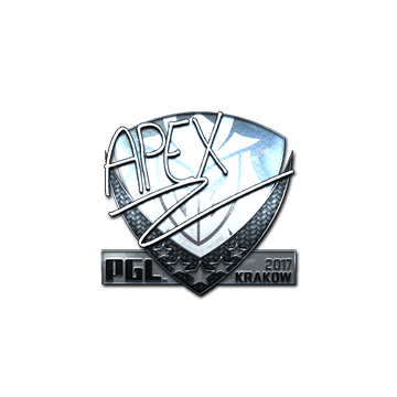 Sticker | apEX (Foil) | Krakow 2017