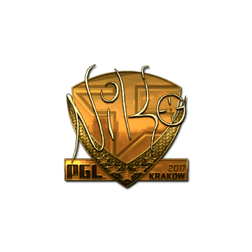 Sticker | NiKo (Gold) | Krakow 2017