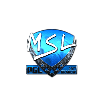 Sticker | MSL (Foil) | Krakow 2017