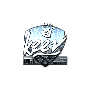 Sticker | keev (Foil) | Krakow 2017