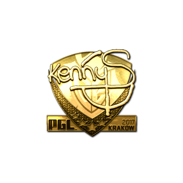 Sticker | kennyS (Gold) | Krakow 2017