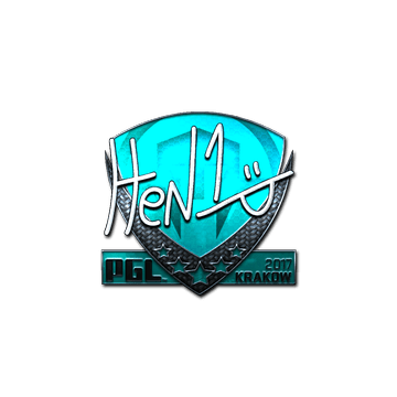 Sticker | HEN1 (Foil) | Krakow 2017