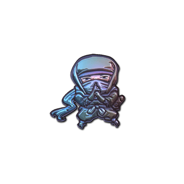 Sticker - Silent Ninja (Foil)