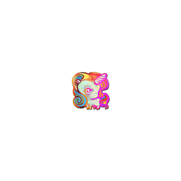 Sticker Unicorn (Holo)