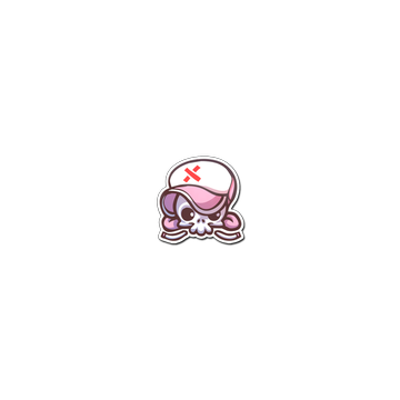Sticker Skull Lil Boney