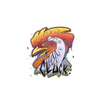 Sticker - Cluck (Holo)