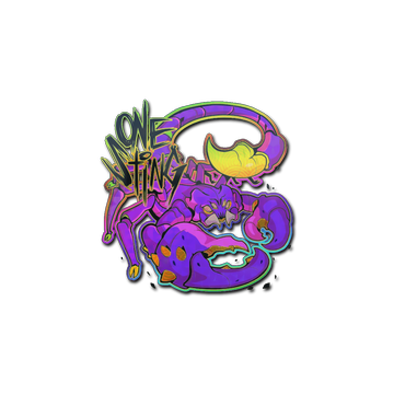 Sticker - One Sting (Holo)